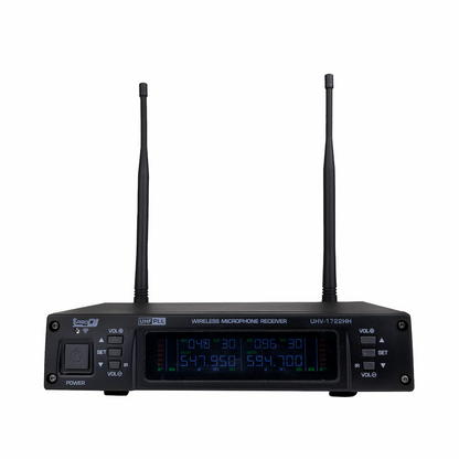PRO DJ UHV1722HH MICROFONO INALAMBRICO DOBLE DIADEMA