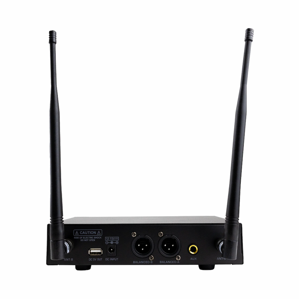 PRO DJ UHV1722HH MICROFONO INALAMBRICO DOBLE DIADEMA