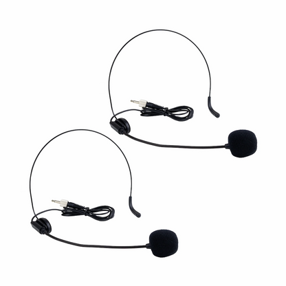 PRO DJ UHV1722HH MICROFONO INALAMBRICO DOBLE DIADEMA