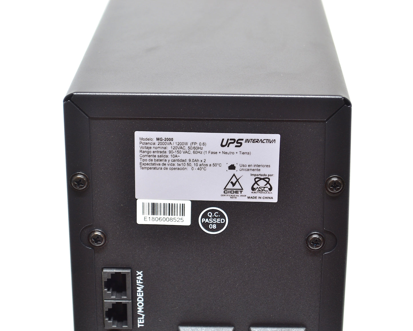 MAGOM MG2000 UPS INTERACTIVA