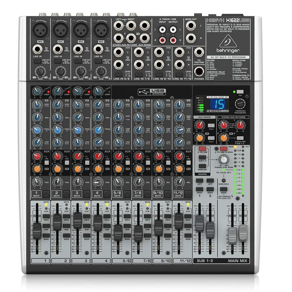 BEHRINGER X1622USB CONSOLA ANALOGA