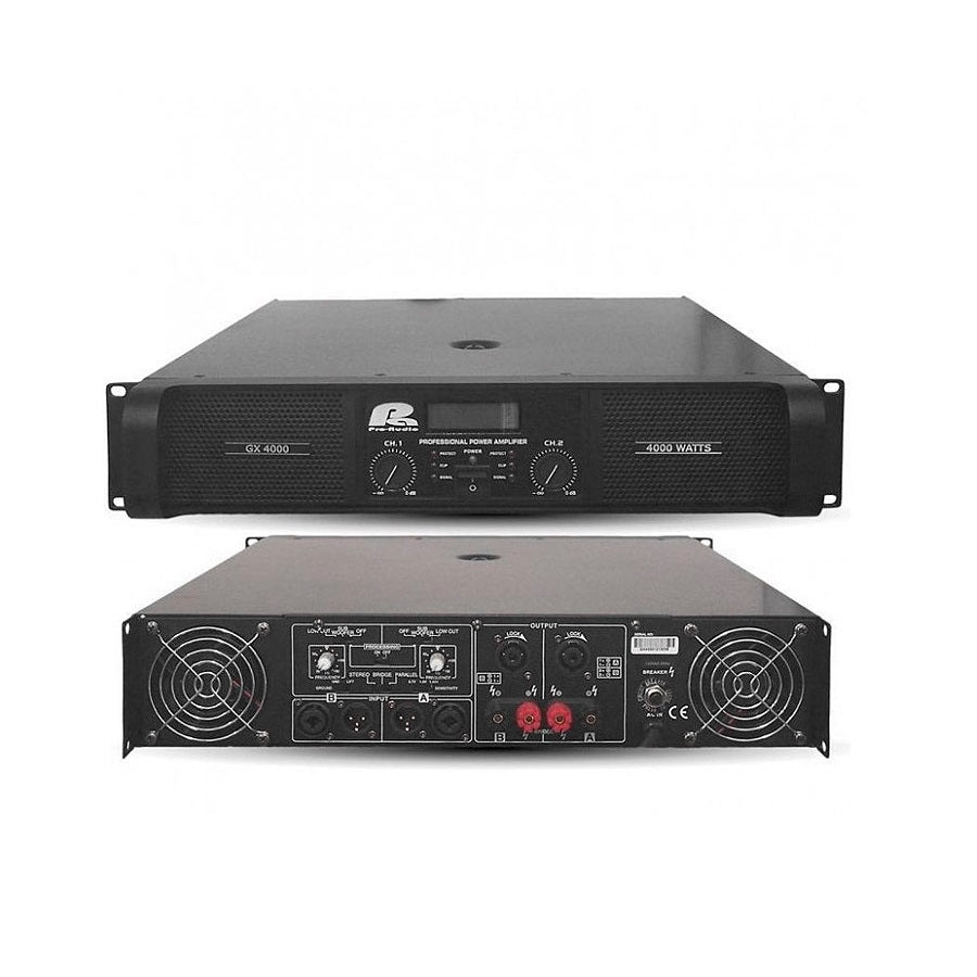 PA PRO-AUDIO GX4000 PLANTA DE 4000W 2CH