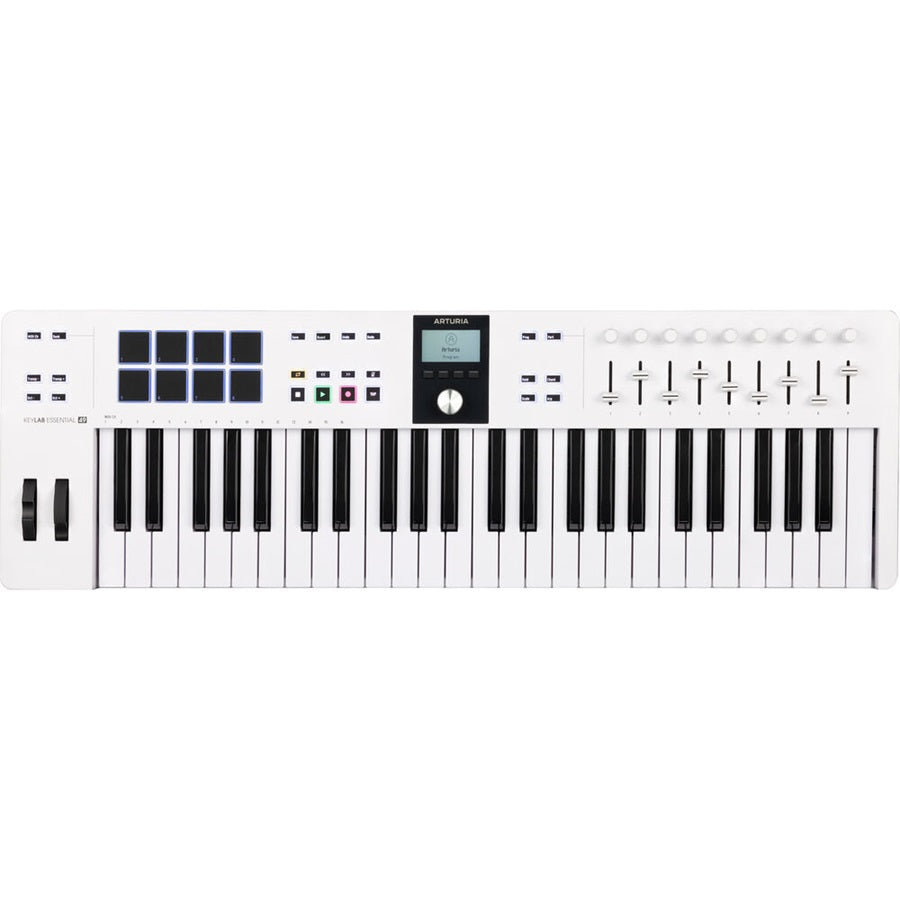 ARTURIA KEYLAB ESSENTIAL 49 MK3 BLANCO CONTROLADOR MIDI