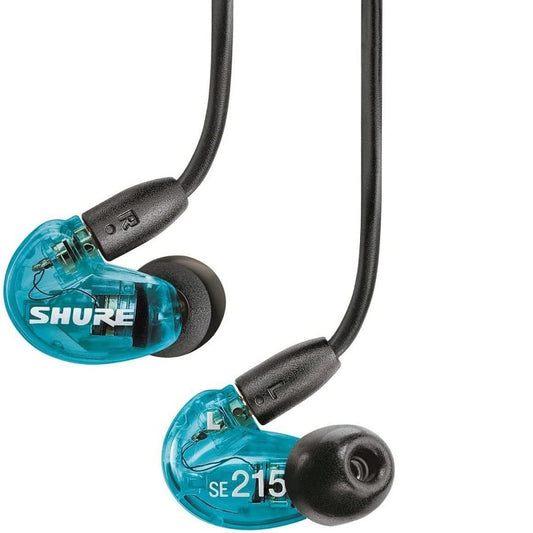 SHURE SE215-SPE AURICULARES  AZUL TRANSPARENTE