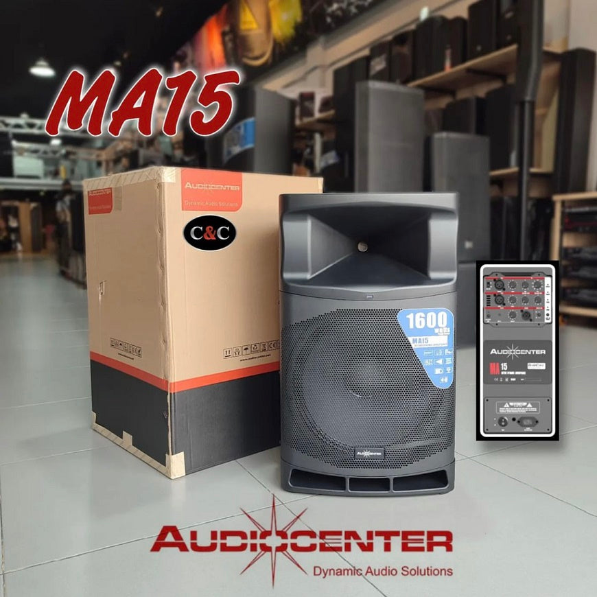 AUDIOCENTER MA15 CABINA ACTIVA DE 15 PULGADAS