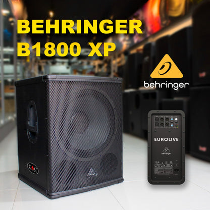 BEHRINGER EUROLIVE B1800XP BAJO DE 18 PULGADAS
