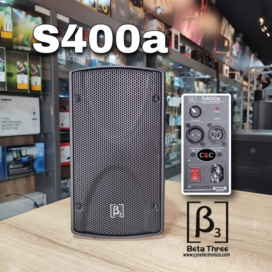 BETA 3 S400A ALTAVOZ AMBIENTAL ACTIVO
