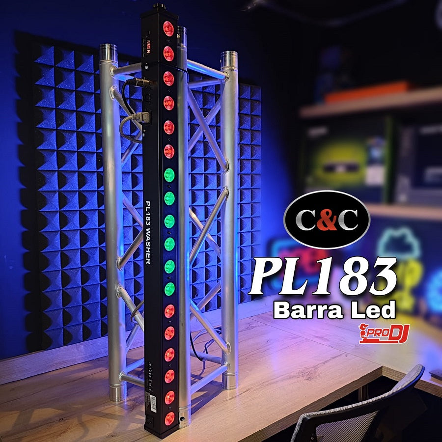 PRO DJ LIGHTING PL183 WASHER BARRA LED