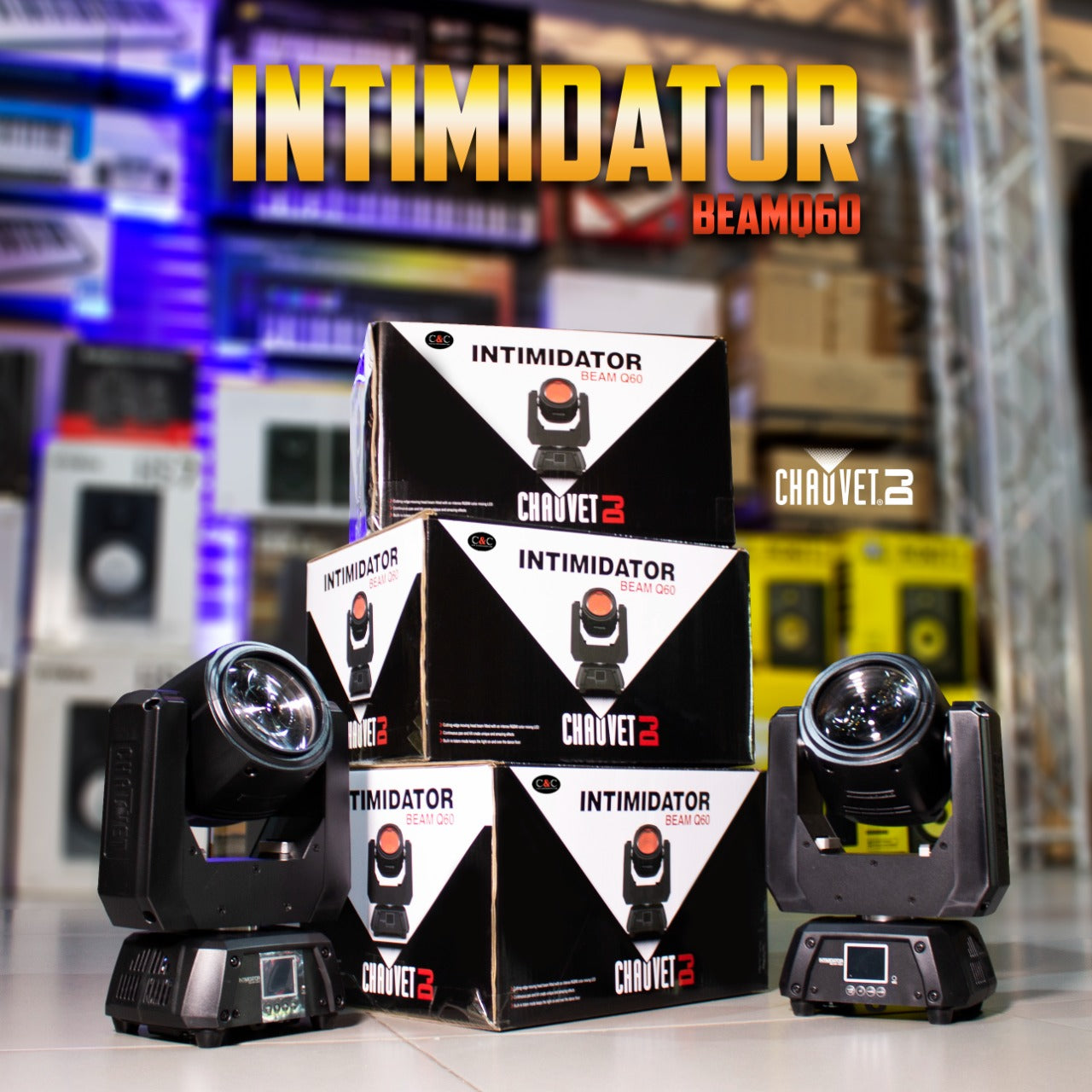 Cabeza móvil Chauvet Intimidator BeamQ60