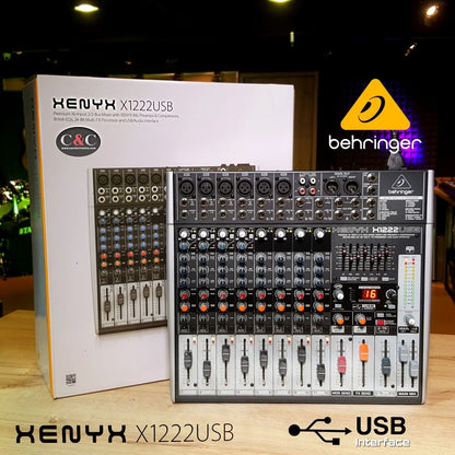 BEHRINGER X1222USB CONSOLA ANALOGA
