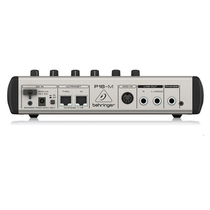 Mezcladores stereo digital P16M