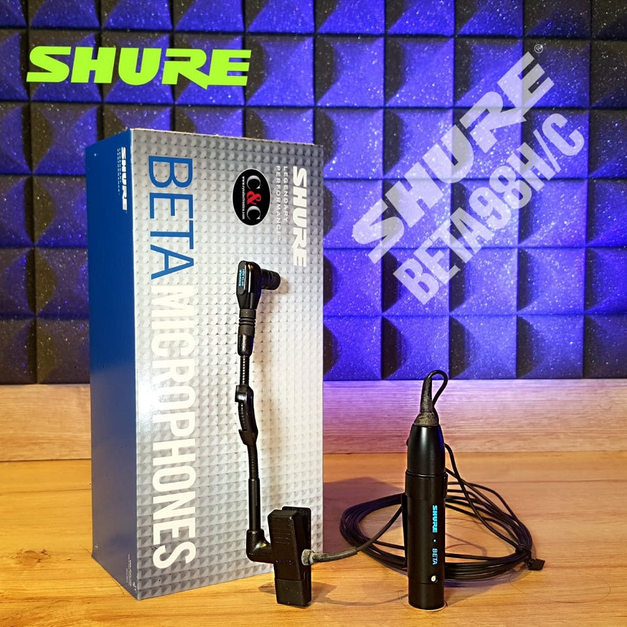 SHURE BETA98H/C MICROFONO PARA INSTRUMENTOS