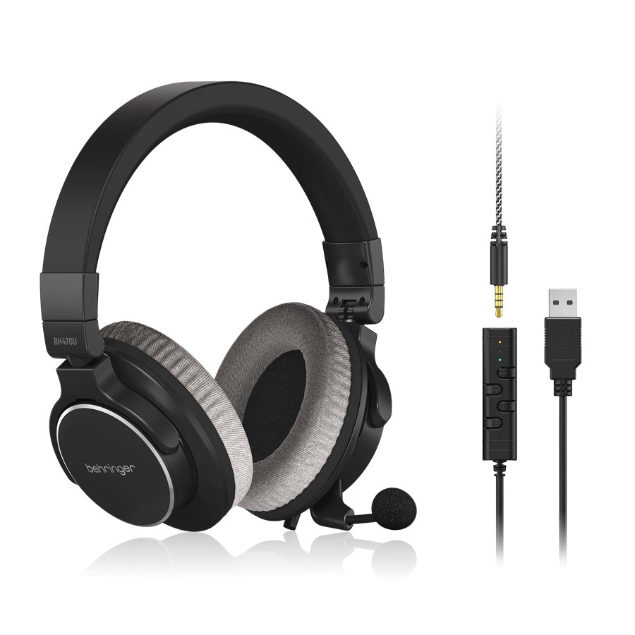 BEHRINGER BH470U AUDIFONO USB CON MICROFONO