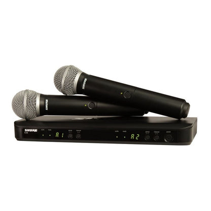 SHURE BLX288/PG58 MICROFONO INALAMBRICO DOBLE