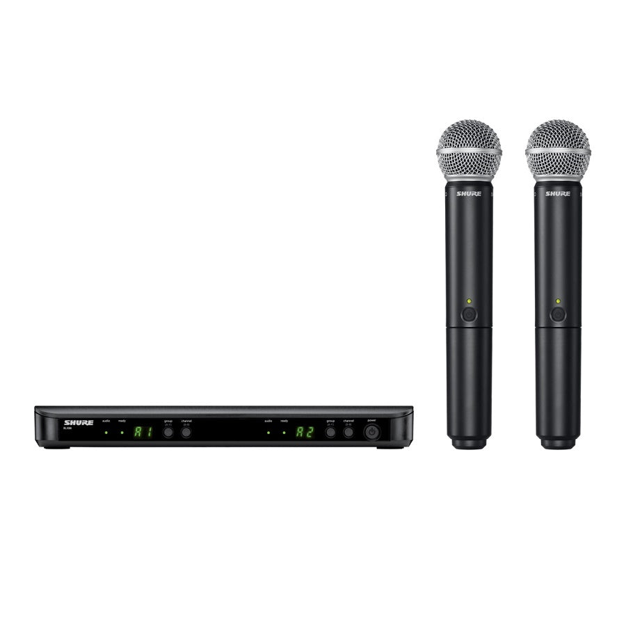 SHURE BLX288/SM58 MICROFONO DOBLE INALAMBRICO