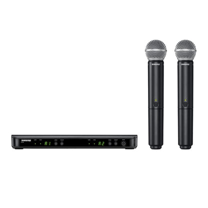 SHURE BLX288/SM58 MICROFONO DOBLE INALAMBRICO