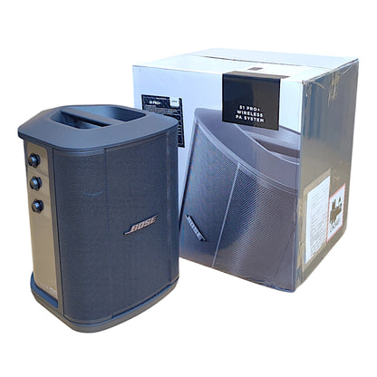 Caja del sistema de sonido portátil Bose S1 Pro Plus con Bluetooth