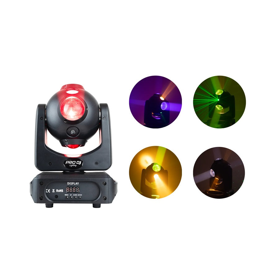 PRO DJ LIGHTING PL425 CABEZA MOVIL CON  LASER