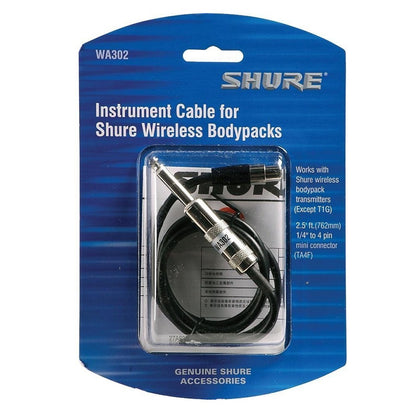 SHURE WA302 CABLE DE INSTRUMENTO