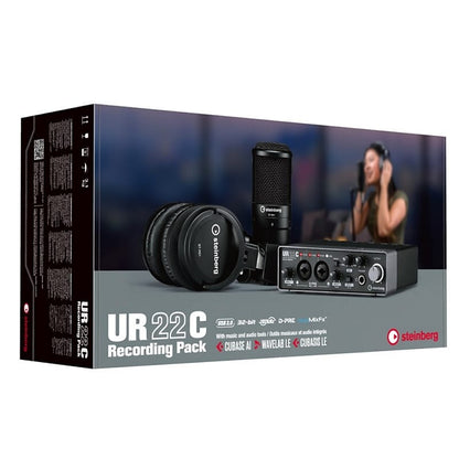 KIT DE GRABACION STEINBERG UR22CRP