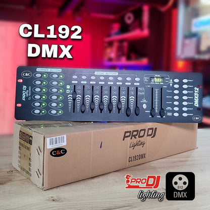 Controlador de luces DMX análogo cl192