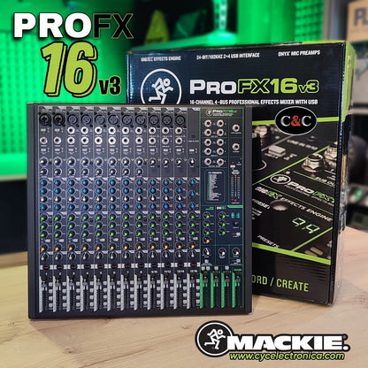 Mezclador MACKIE ProFX16v3