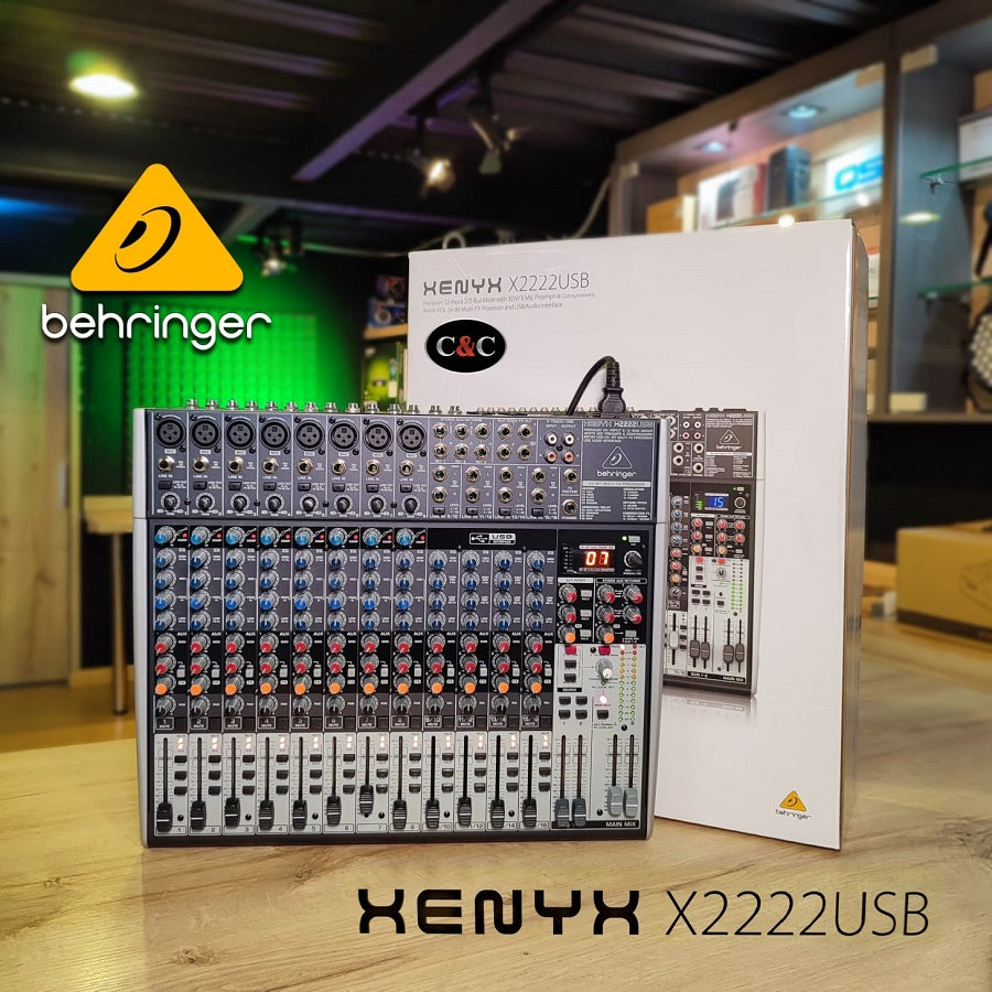 BEHRINGER  X2222USB CONSOLA ANALOGA