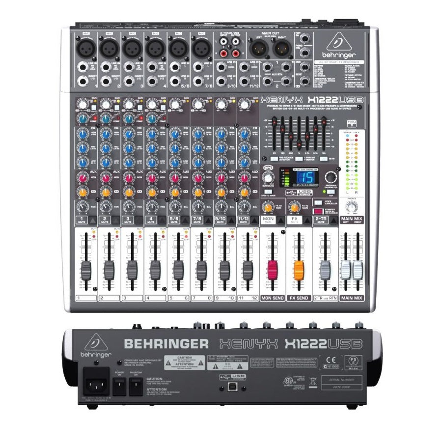 BEHRINGER X1222USB CONSOLA ANALOGA