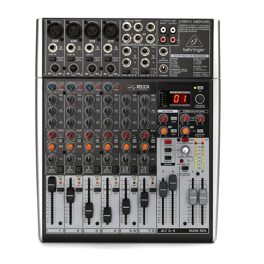 MEZCLADOR BEHRINGER XENYX X1204USB