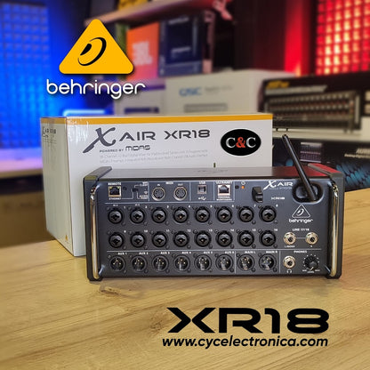 BEHRINGER XR18 CONSOLA DIGITAL