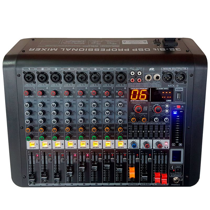 Consola MIX8