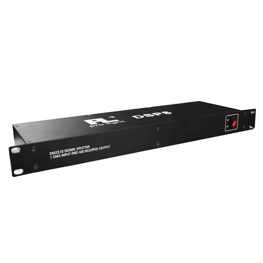 DSP8 Divisor de 8 vías DMX – PL PRO LIGHT