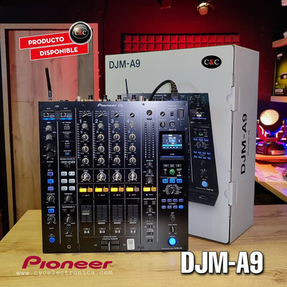 Mesa de mezclas DJ profesional de 4 canales DJMA9