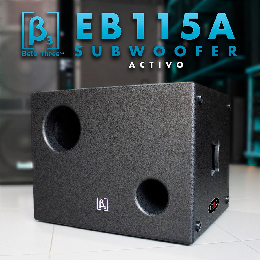 BETA THREE EB115A BAJO ACTIVO DE 15''