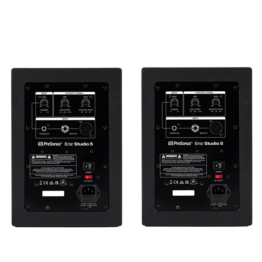 PRESONUS ERIS ESTUDIO 5 JUEGO DE MONITORES DE 5 PULGADAS (PAR)