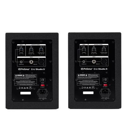 PRESONUS ERIS ESTUDIO 5 JUEGO DE MONITORES DE 5 PULGADAS (PAR)