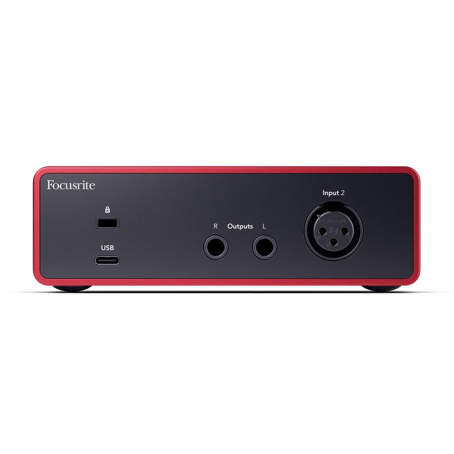 FOCUSRITE SCARLETT SOLO 4GEN INTERFAZ DE AUDIO