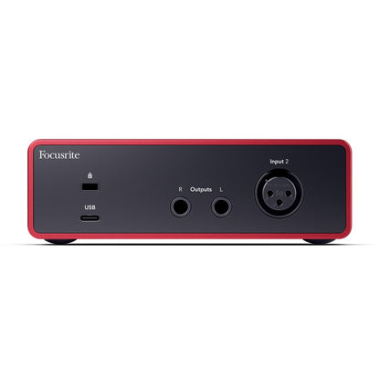 FOCUSRITE SCARLETT SOLO 4GEN INTERFAZ DE AUDIO