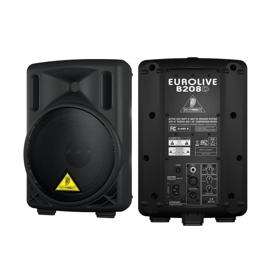 BEHRINGER B208D CABINA ACTIVA DE 8 PULGADAS
