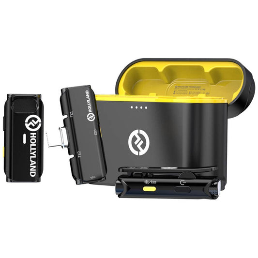 HOLLYLAND LARK C1 DUO USB-C SISTEMA DE MICROFONOS INALAMBRICOS