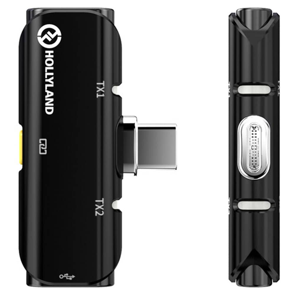 HOLLYLAND LARK C1 DUO USB-C SISTEMA DE MICROFONOS INALAMBRICOS