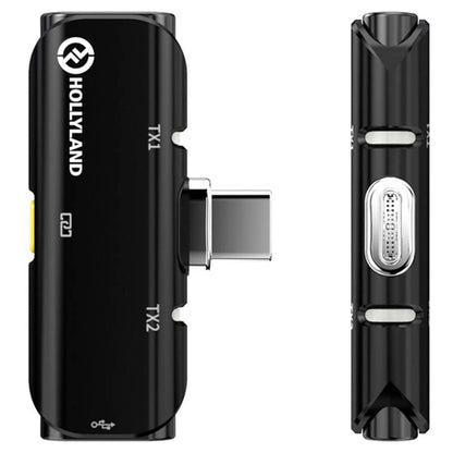 HOLLYLAND LARK C1 DUO USB-C SISTEMA DE MICROFONOS INALAMBRICOS