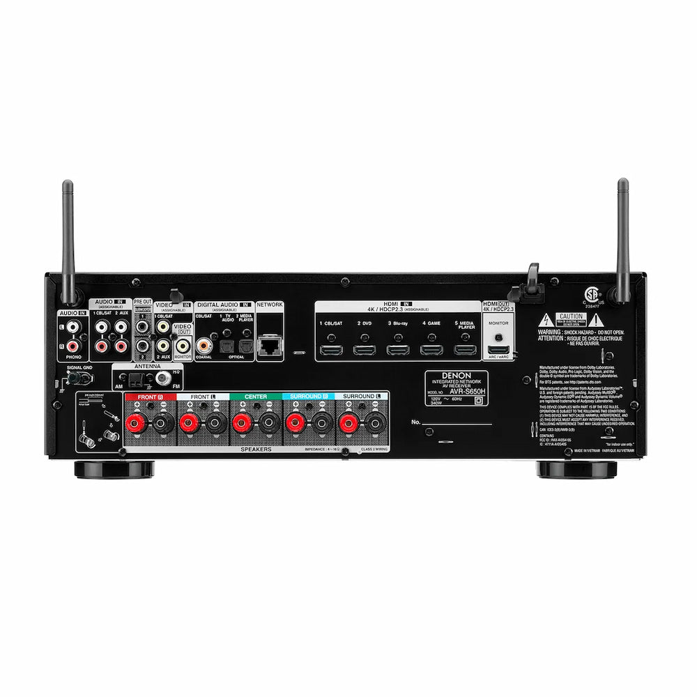 DENON AVR-S670H RECEPTOR AV EN RED INTEGRADO