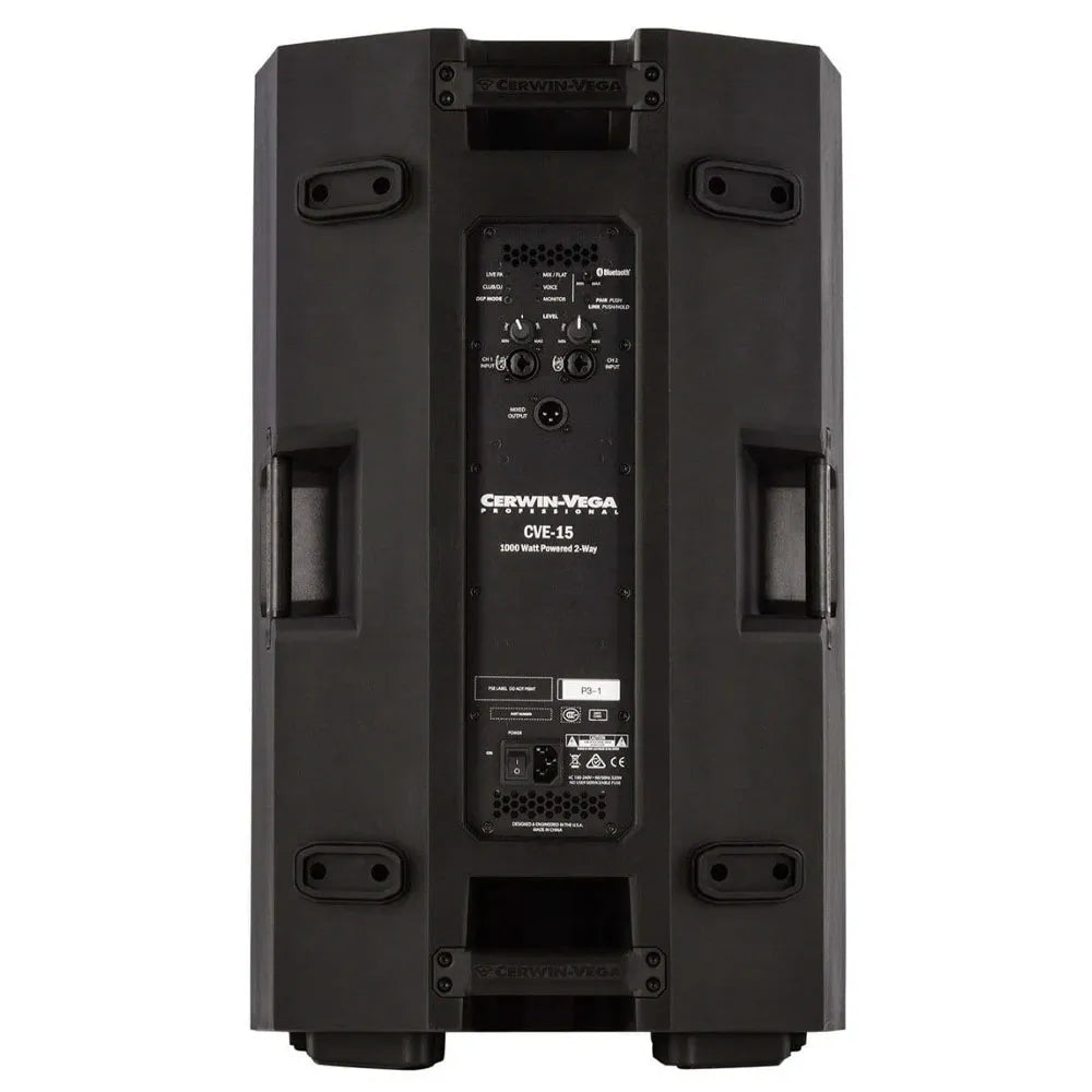 CERWIN-VEGA! CVE-15 CABINA AMPLIFICADA DE 15 PULGADAS 2 VIAS