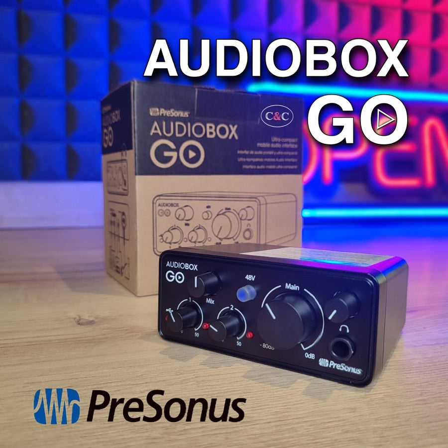 Interfaz presonus AudioBox GO