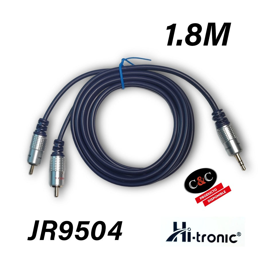 Extensión de audio JR9504 de 1.8 metros