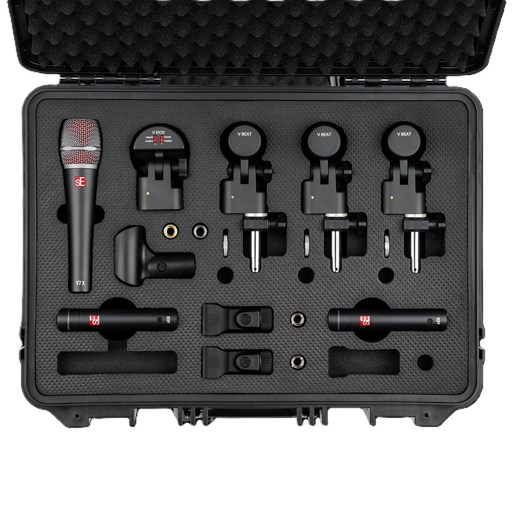 SE ELECTRONICS VPACKARENAU KIT 7 MICROFONOS PARA BATERIA