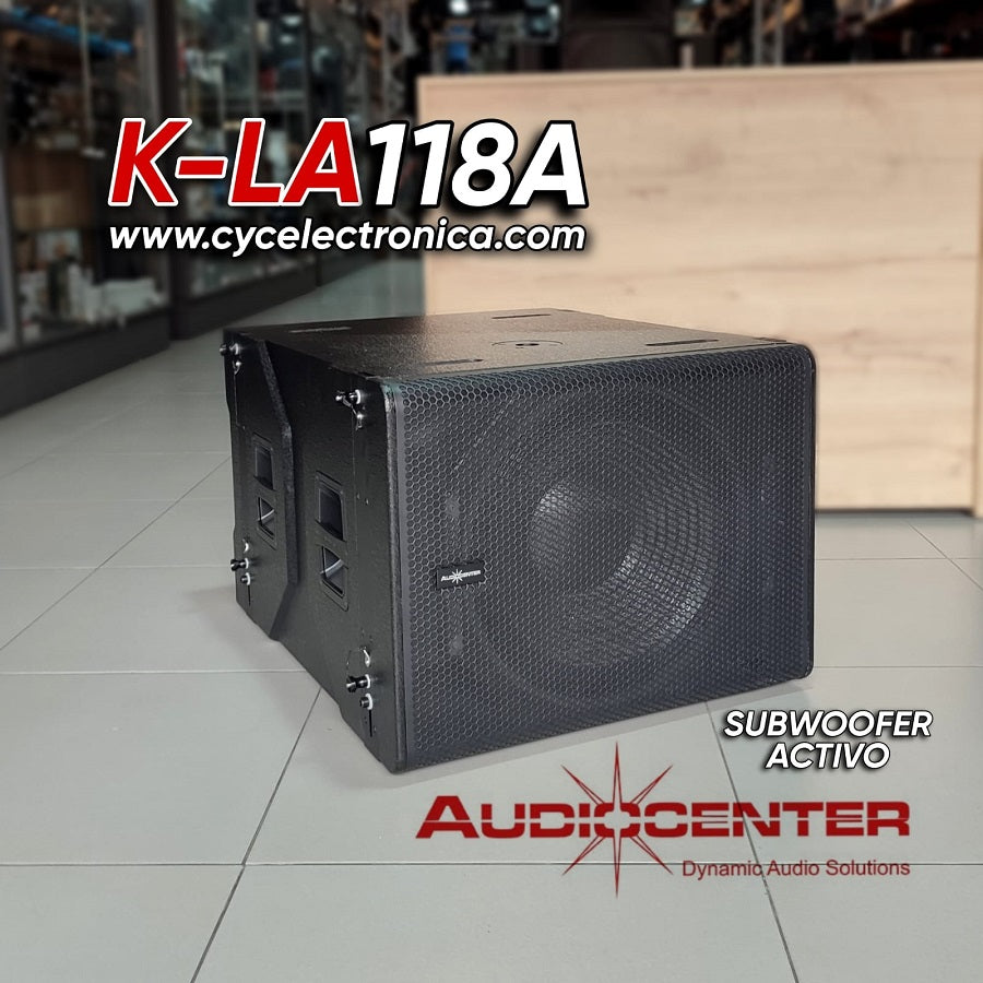 Bajo activo de 18" KLA118A