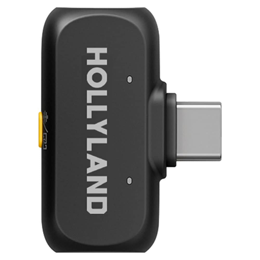 HOLLYLAND A1 MINI DUO USB- C MICROFONOS INALAMBRICOS DE SOLAPA