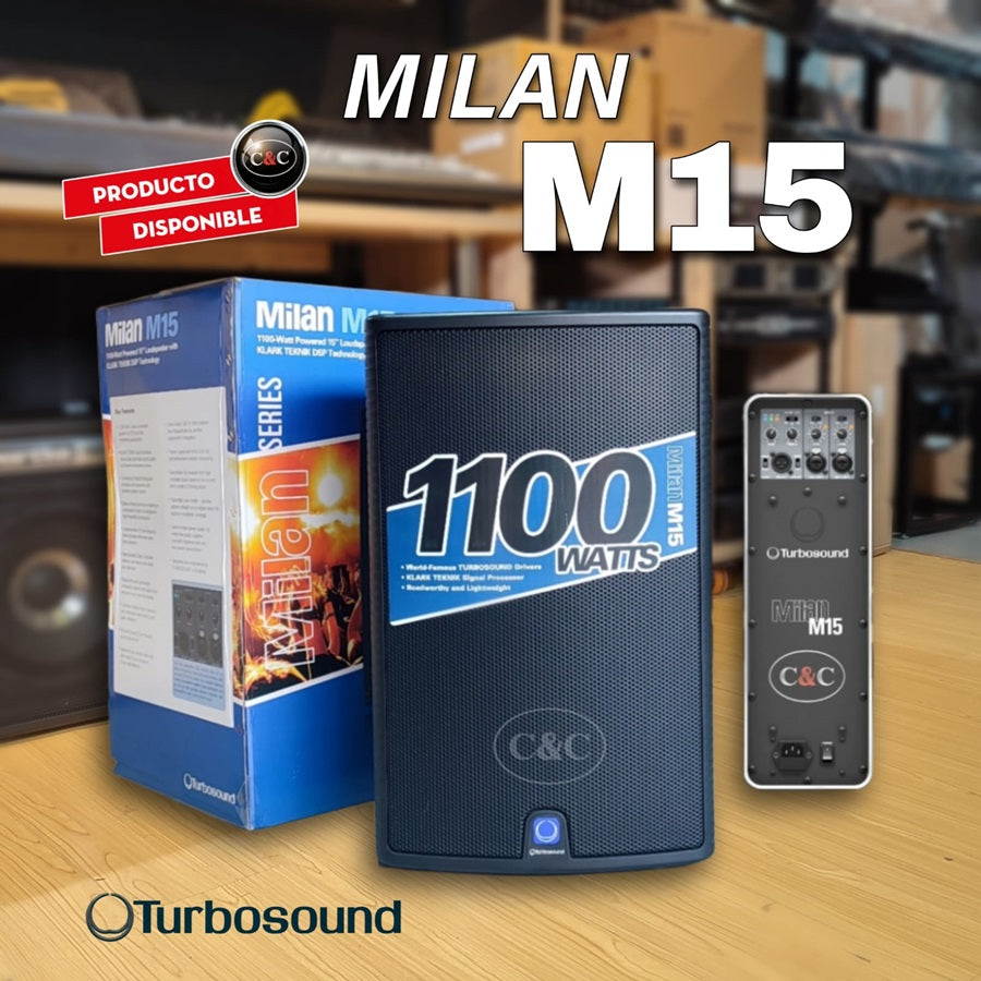Cabina activa de 15" Turbosound M15